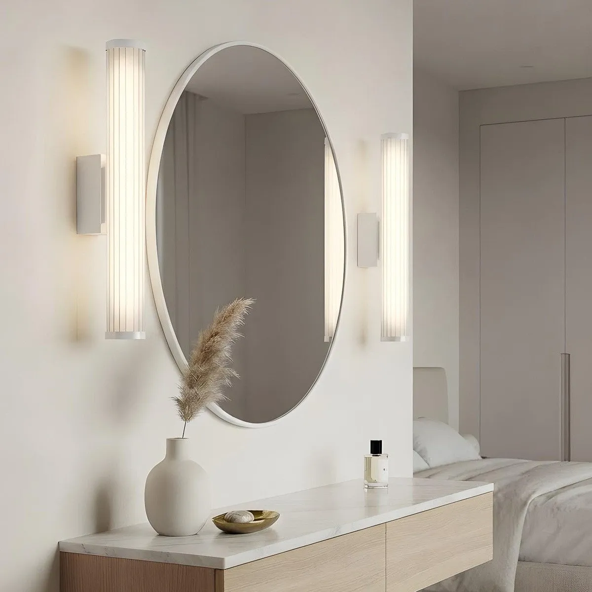 Kinkiet Vena 45 cm biała LED CCT - obrazek 3