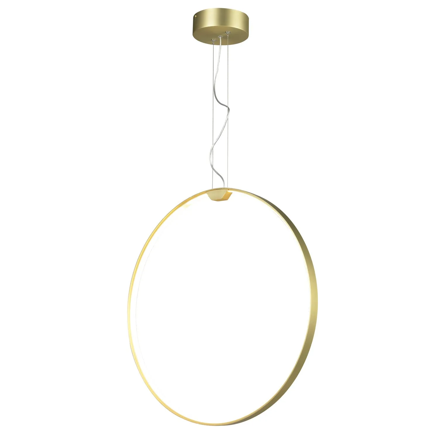 Lampa wisząca ACIRCULO 60 cm - zloty ring LED - obrazek 4