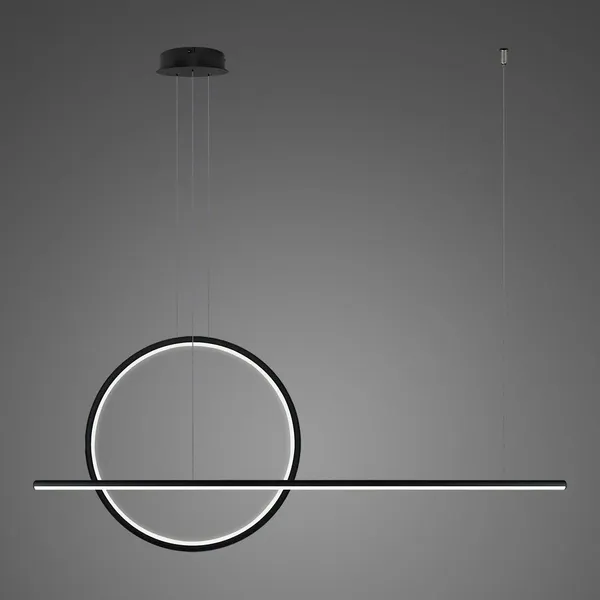 Lampa wisząca Linea No.2 B 60cm czarna 4k