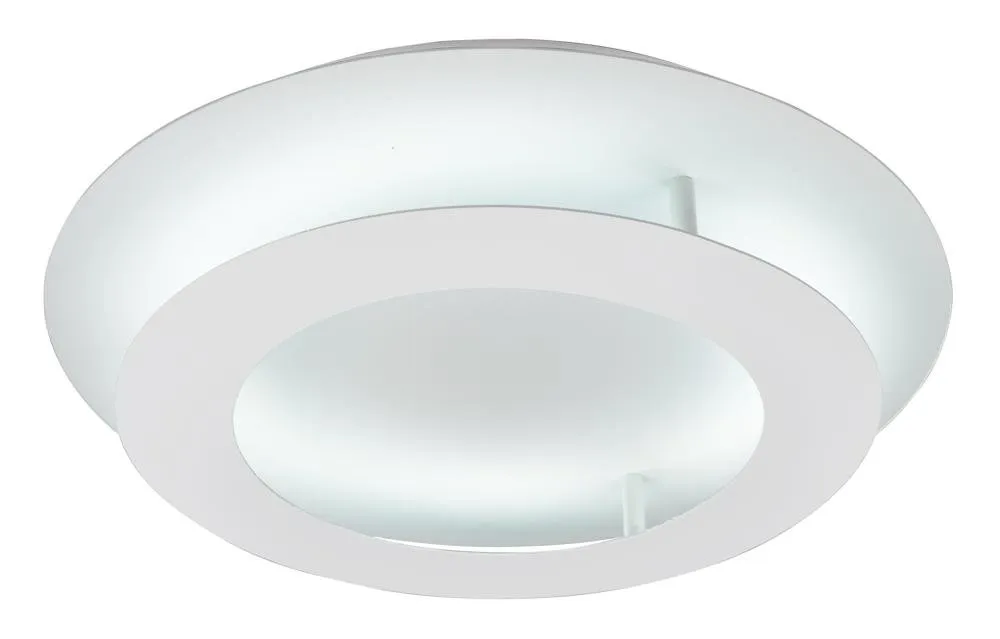 MERLE LAMPA SUFITOWA PLAFON 40 18W LED 3000K BIAŁY