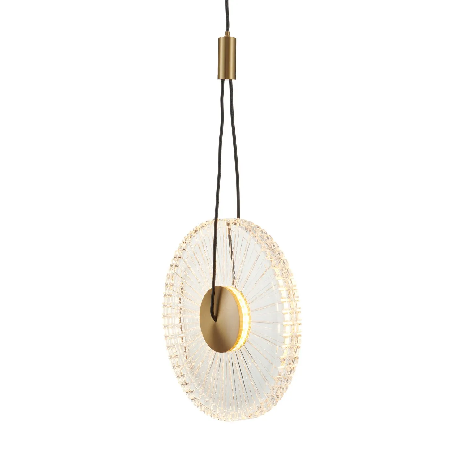 Lampa wisząca SUNBLAST - LED 20 cm, złota - obrazek 12