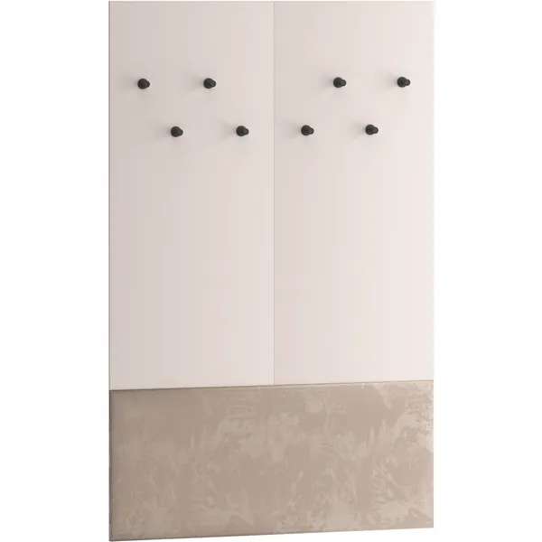 Wieszak tapicerowany FLEUR 07 kaszmir + beż
