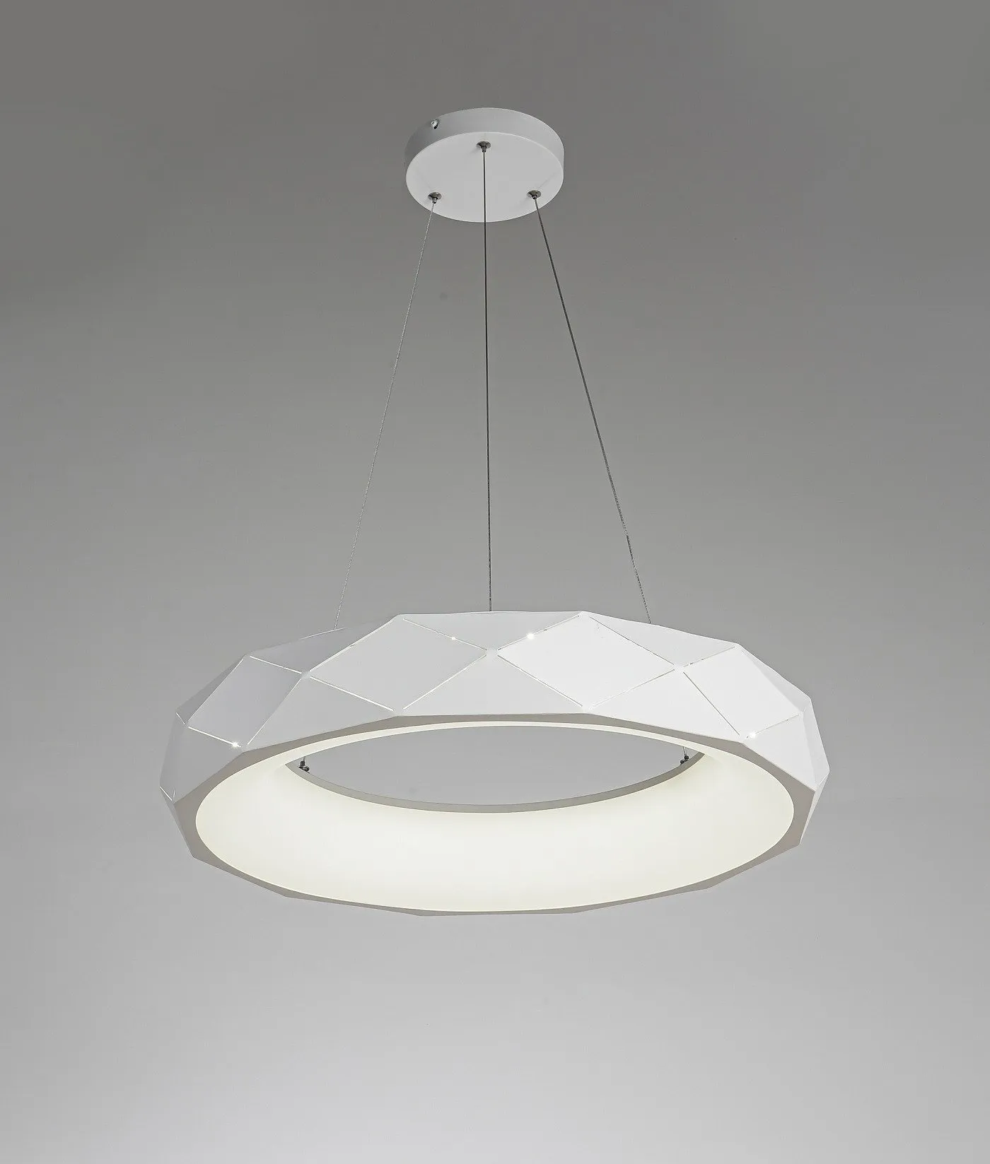 Lampa wisząca Reus biała LED 4000K - obrazek 7