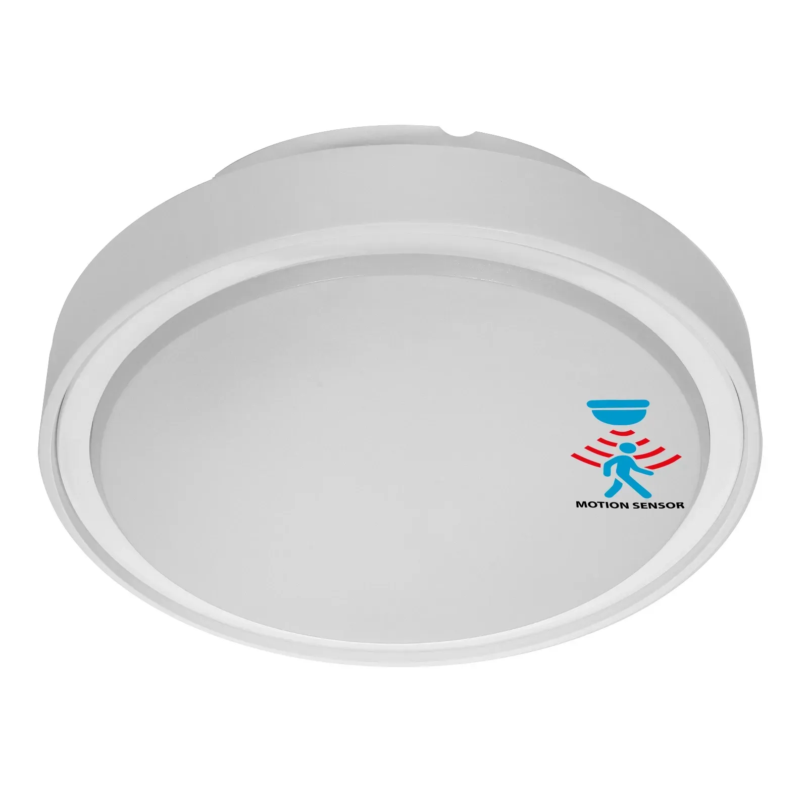 Plafon sufitowy PIR P2582-E27-S E27x2 biały z czujnikiem ruchu i zmierzchu ROTONDA - obrazek 2