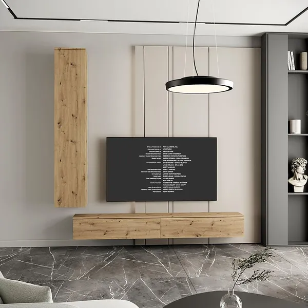 Meblościanka FIGO 5 dąb artisan