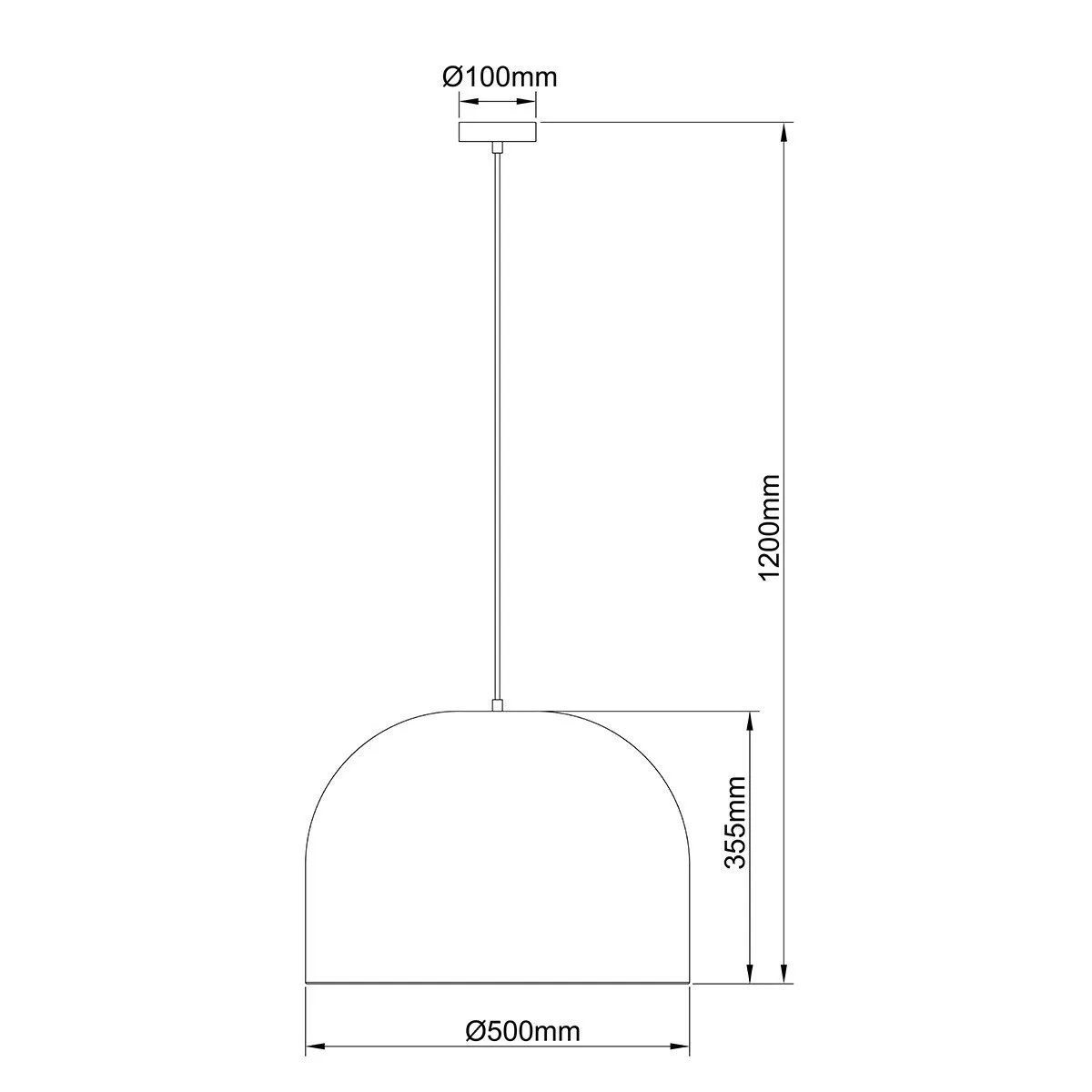 Rattanowa lampa wisząca Kanso 50 cm jasne drewno 1xE27 - obrazek 13