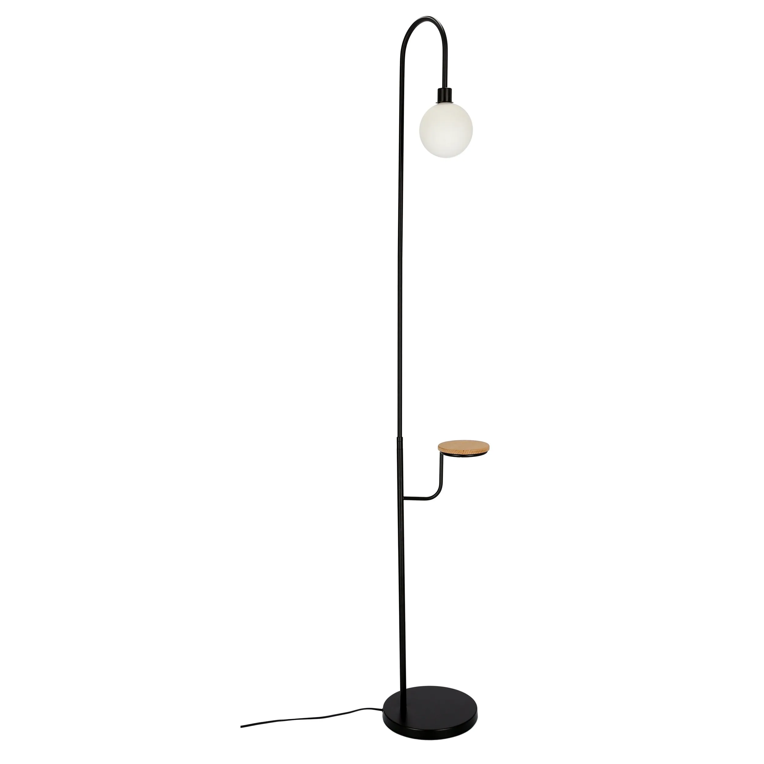 VANITY LAMPA PODŁOGOWA CZARNY 1X40W G9 - obrazek 5