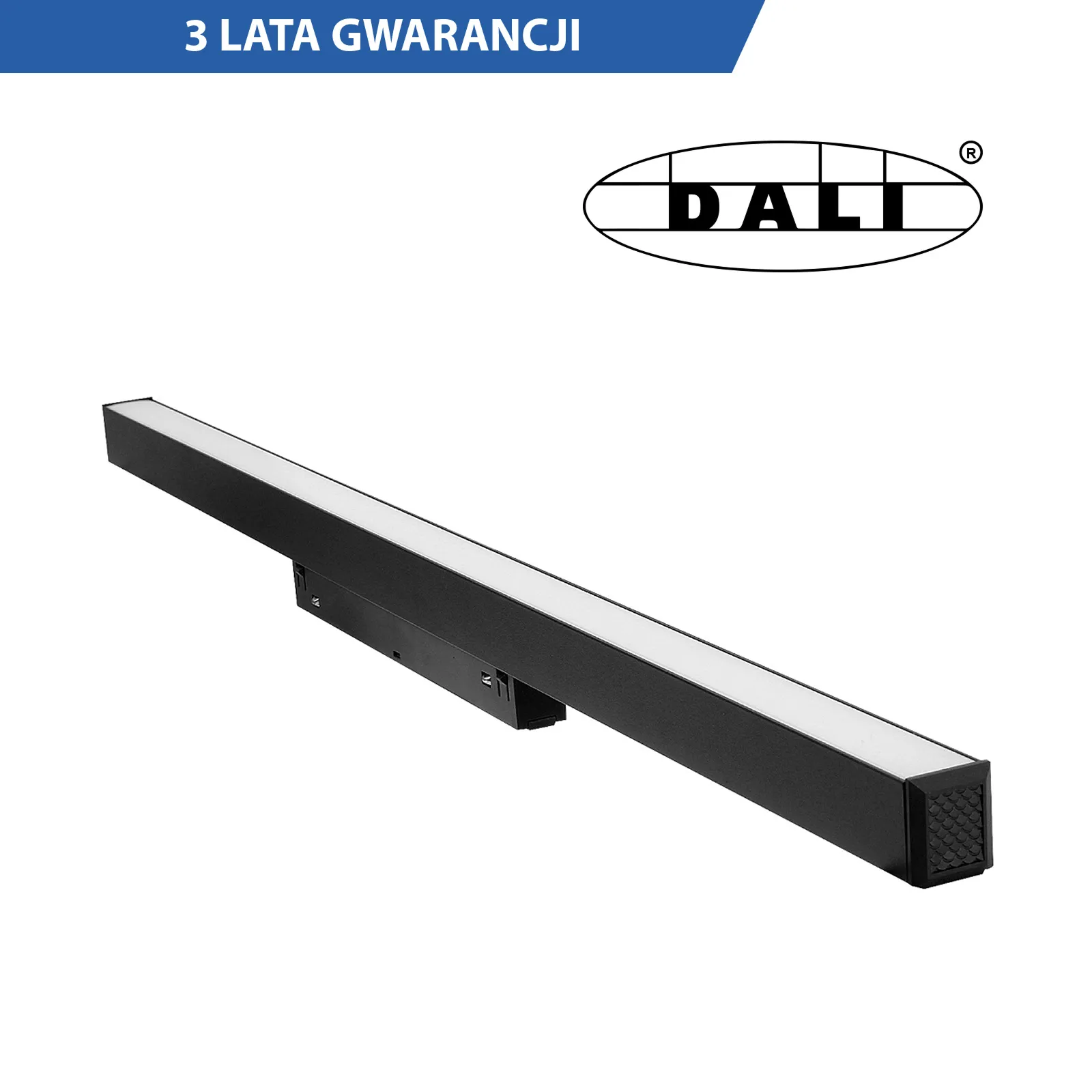 Lampa magnetyczna DDCX-FG900 30W DALI CCT czarny