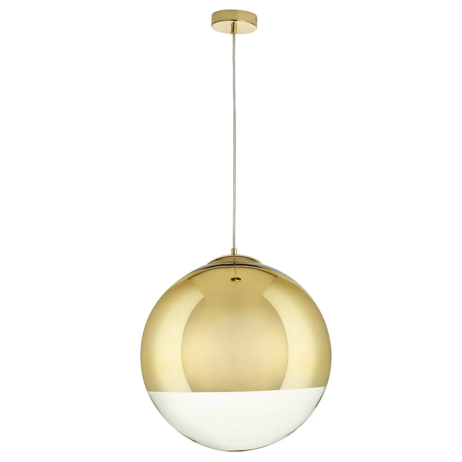 Lampa wisząca FLASH L złota 40 cm - obrazek 3