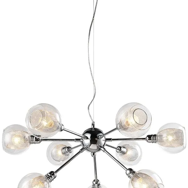 DIXI LAMPA WISZĄCA 9X40W E14 CHROM