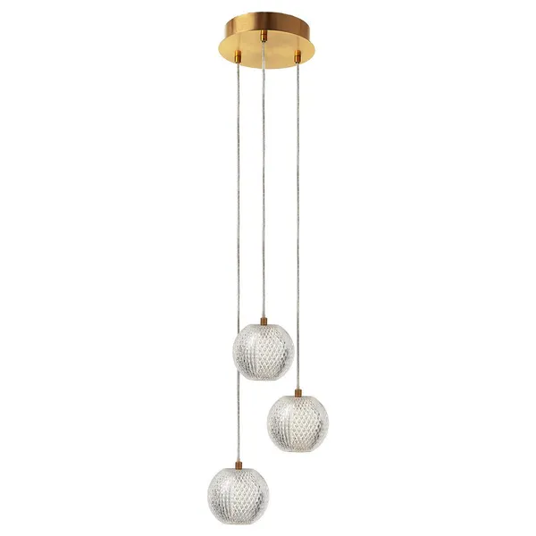 Diamond 3 wisząca złota