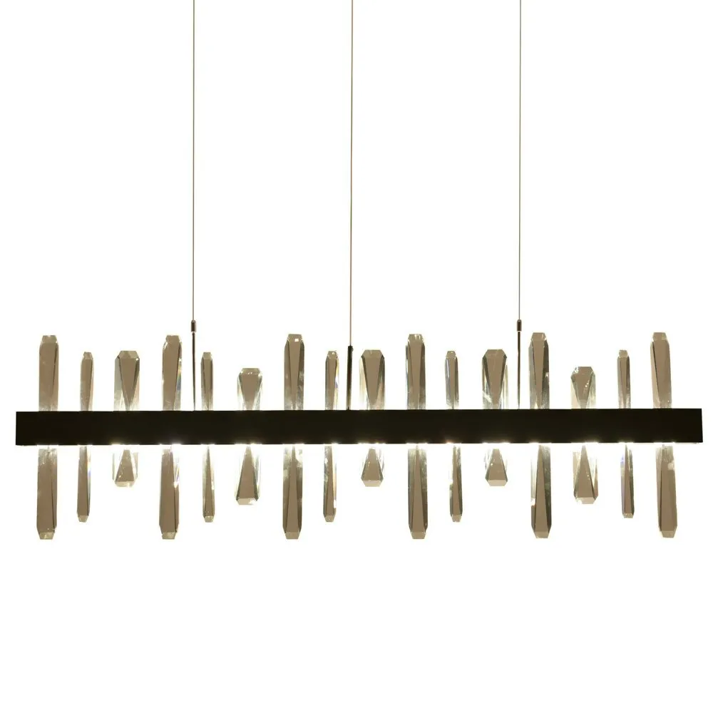Lampa wisząca ARCTIC 100 cm czarna - obrazek 3