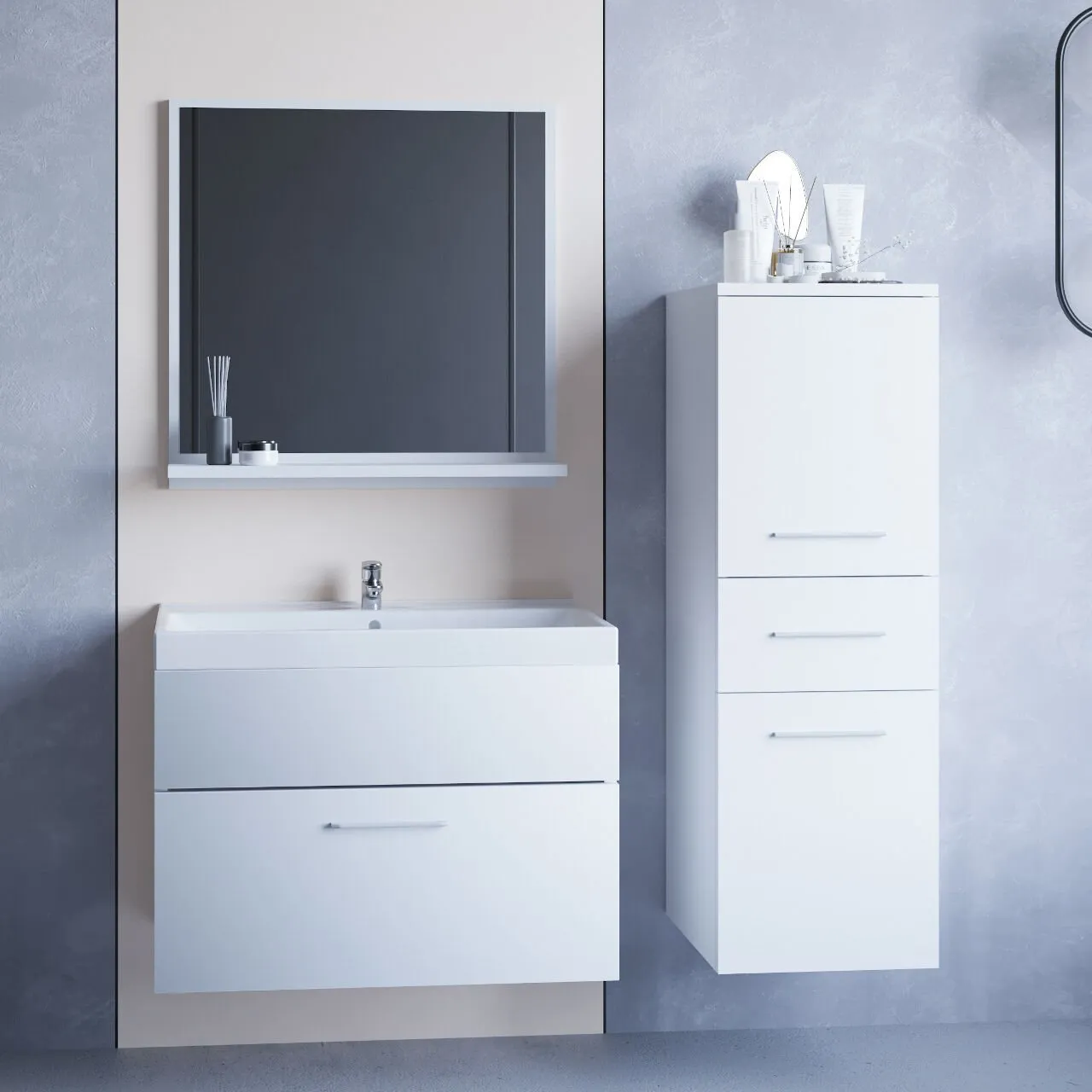Łazienka TIPO MINI biały laminat