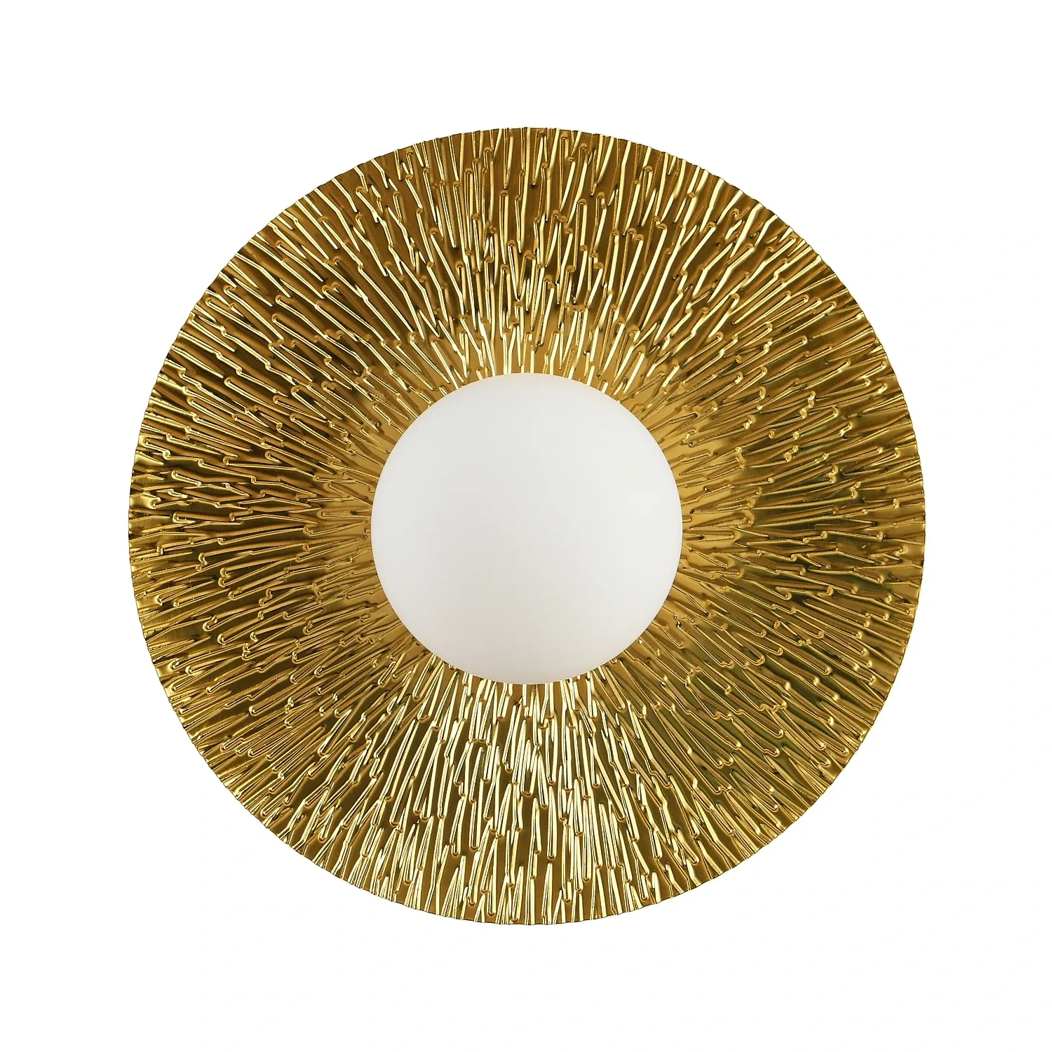 Lampa ścienna SUN M złota 35 cm - obrazek 5