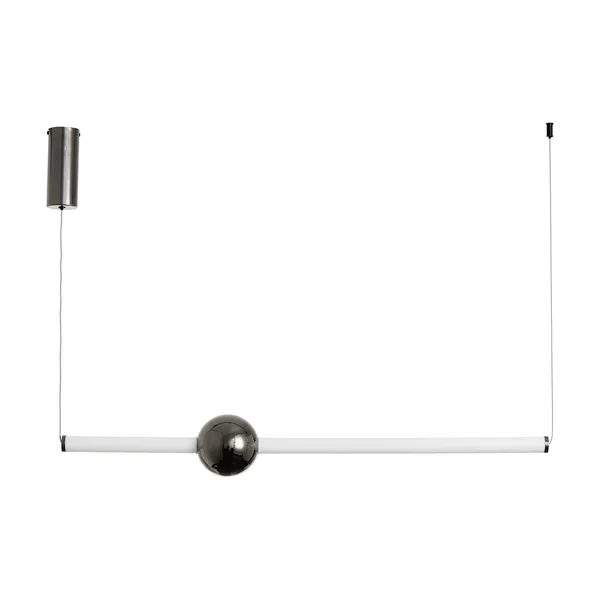 Lampa wisząca O-LINE 93 - LED, 93 cm, czarna