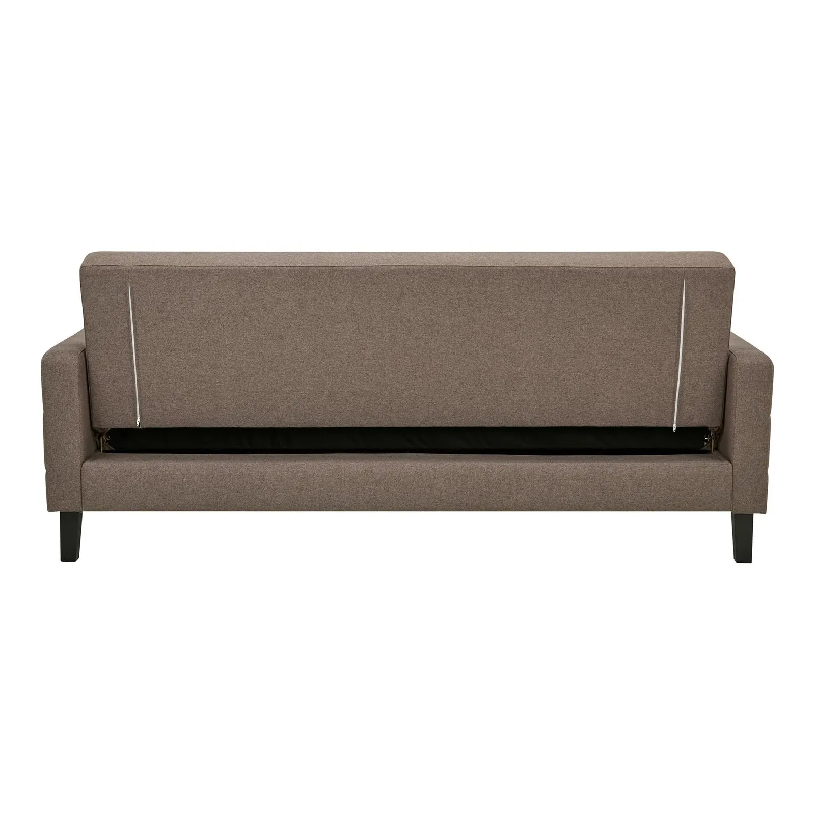 Sofa rozkładana Milton brązowa/ czarne nogi - obrazek 6