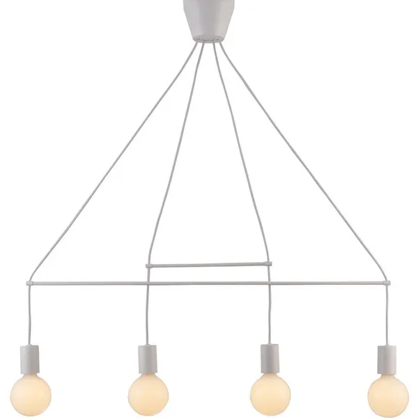 ALTO LAMPA WISZĄCA 4X40W E27 BIAŁY MATOWY