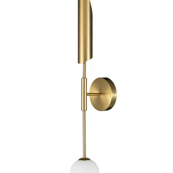 Lampa ścienna MIKA-1 złota 70 cm