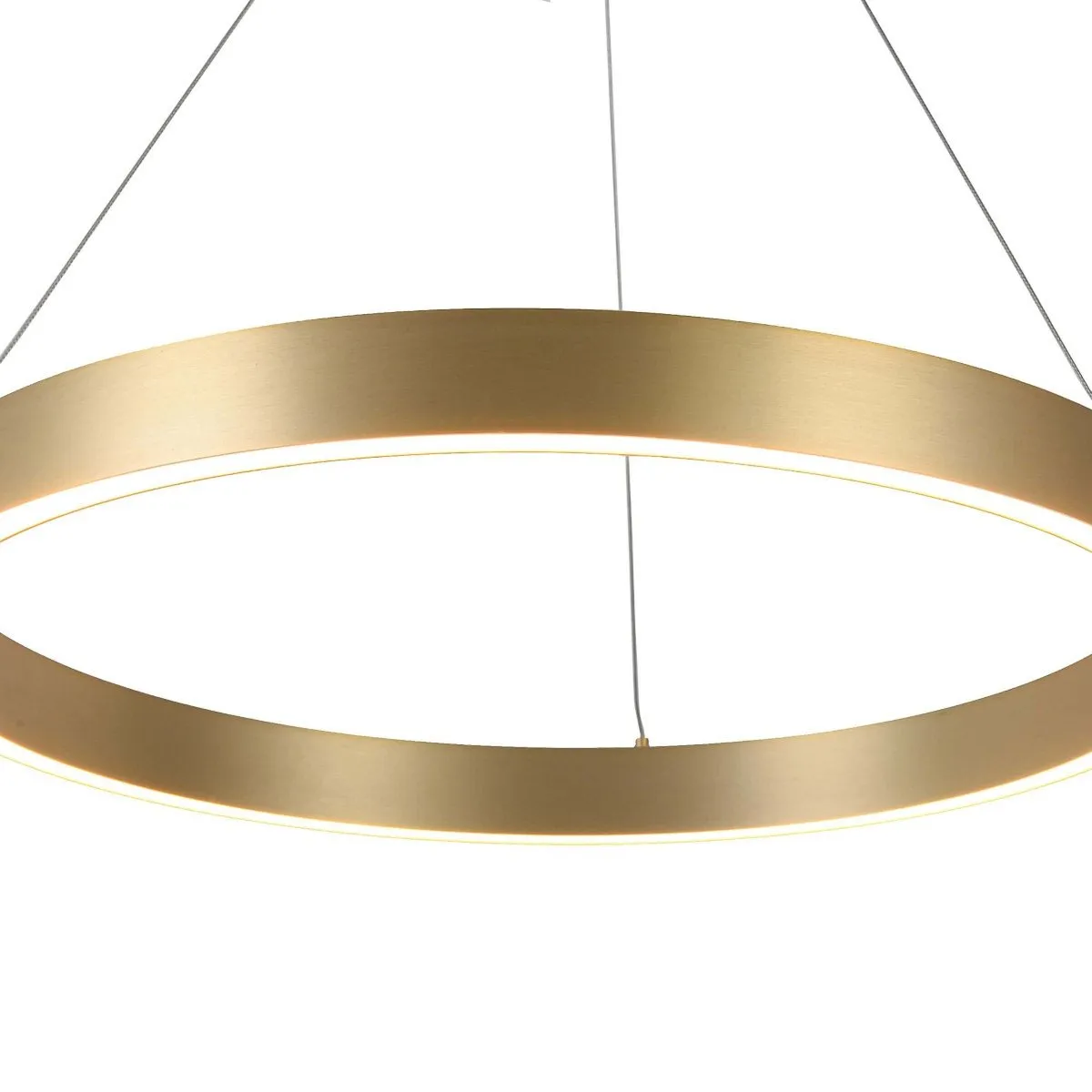 Lampa wisząca Midway Triangle złota mała LED 3000K - obrazek 6
