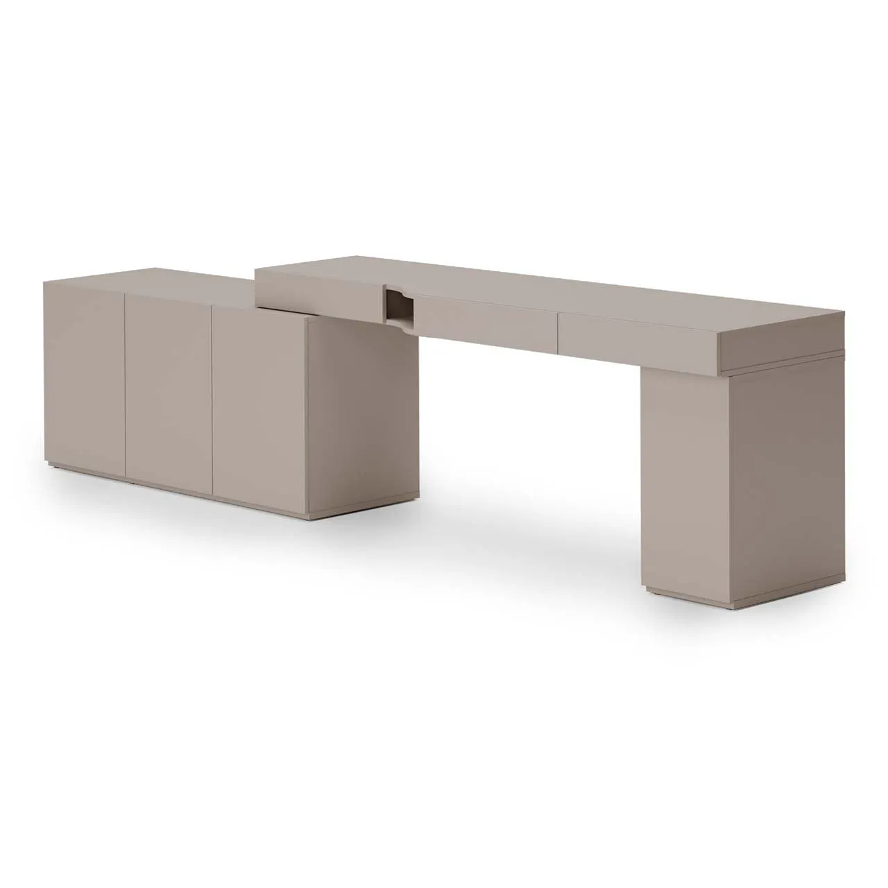 Meble młodzieżowe WOOW SET 06P szampański / clay grey