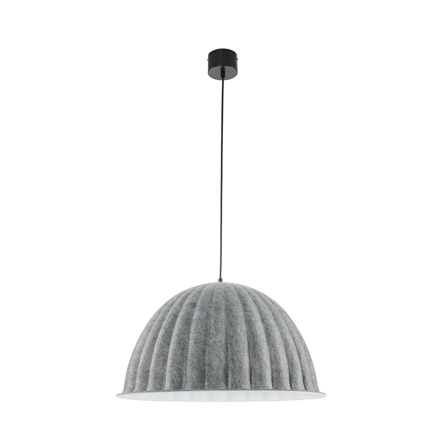 Lampa wisząca FELT filc szary 55 cm - obrazek 9