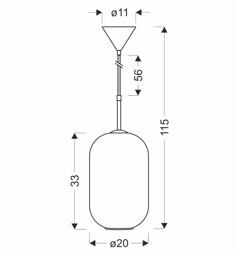 CRESTO lampa wiszaca biały+złoty 1x40W E27 klosz biały - obrazek 5