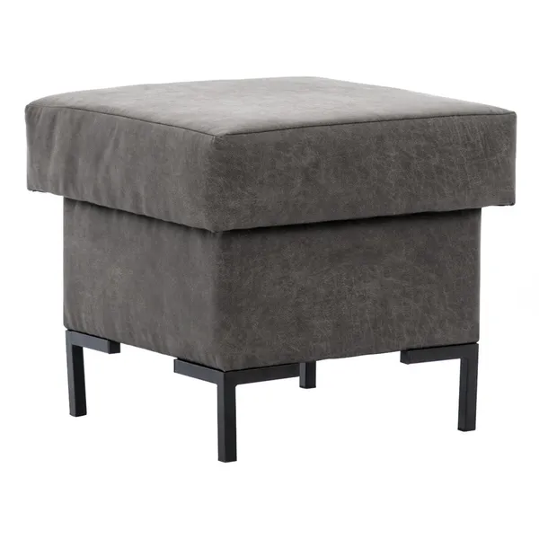 Pufa SELVA A manila dark grey czarny