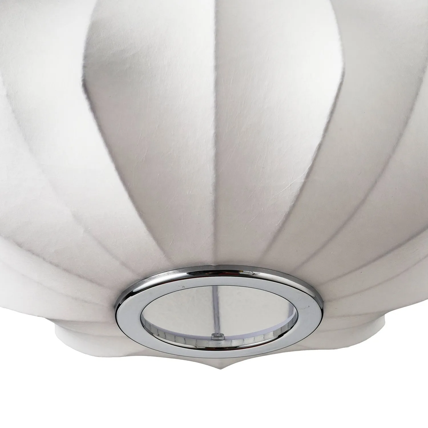 Lampa wisząca SILK V-shape biała 45 cm - nowoczesna i minimalistyczna - obrazek 10