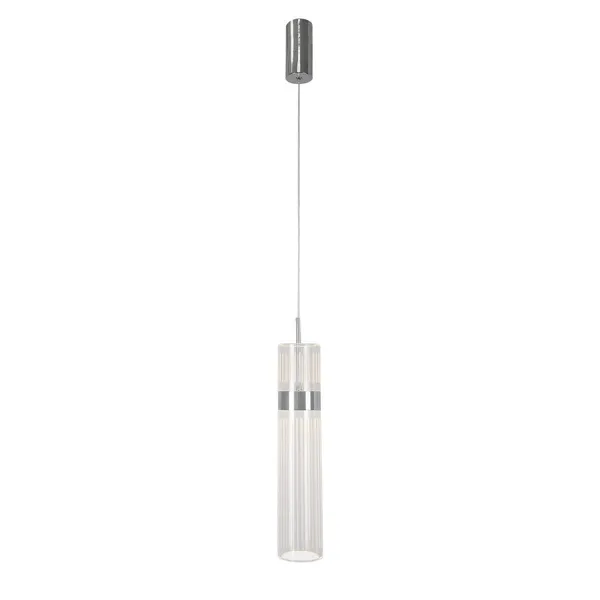 Lampa wisząca Ambiente srebrna LED CCT