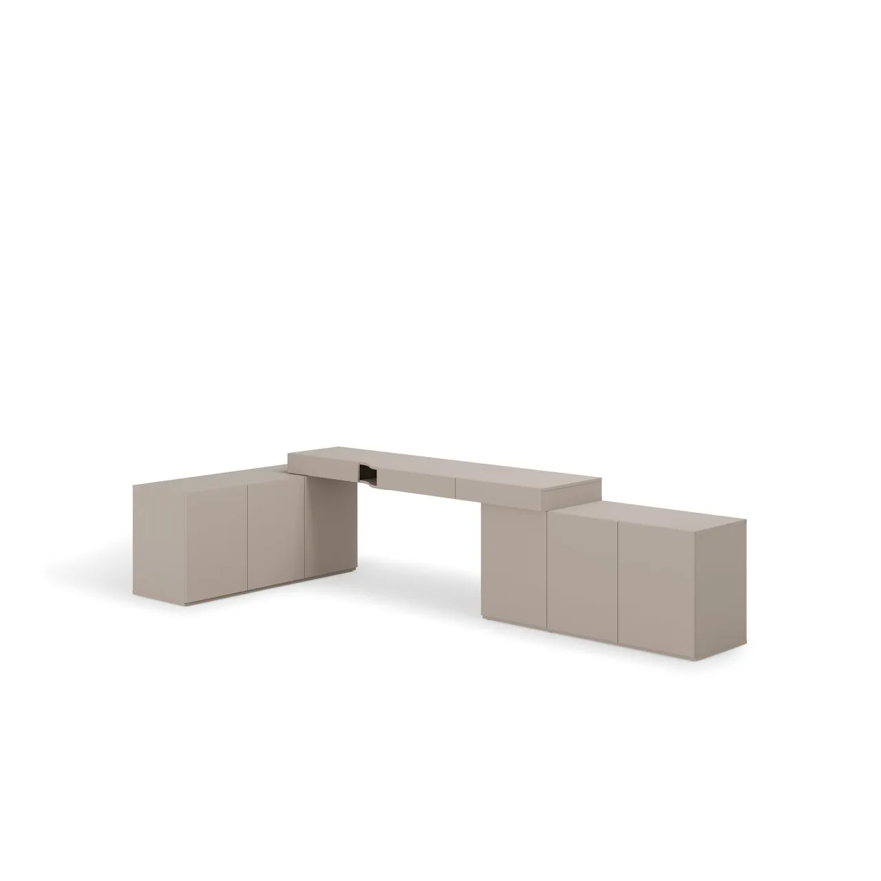 Meble młodzieżowe WOOW SET 07P szampański / clay grey - obrazek 3
