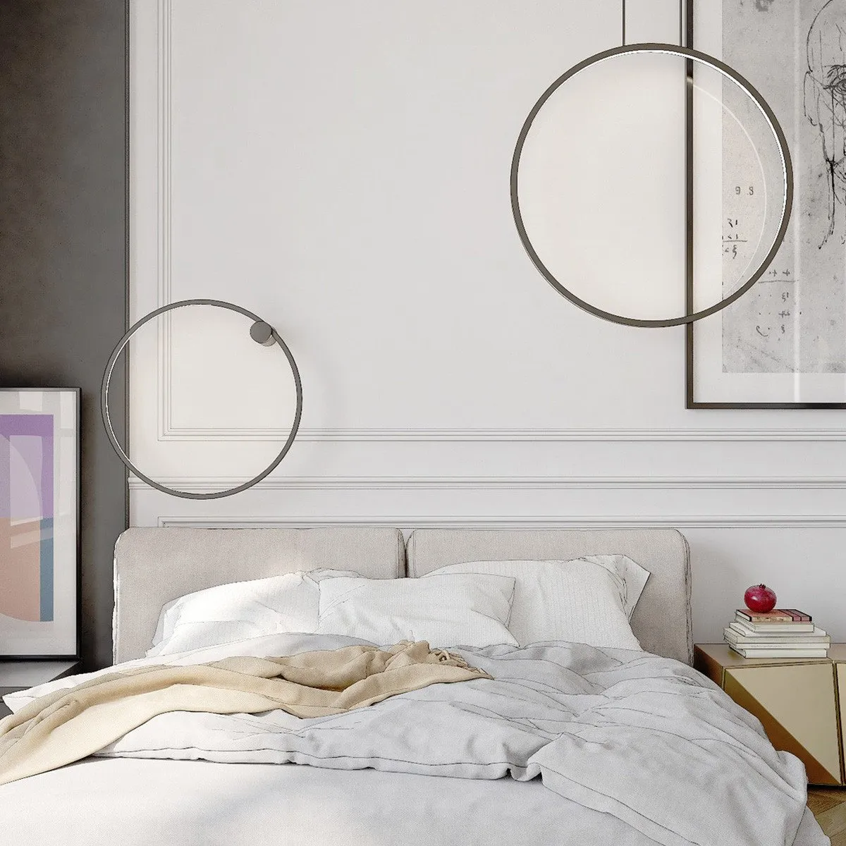 Kinkiet Mirror S czarny IP44 LED CCT - obrazek 5