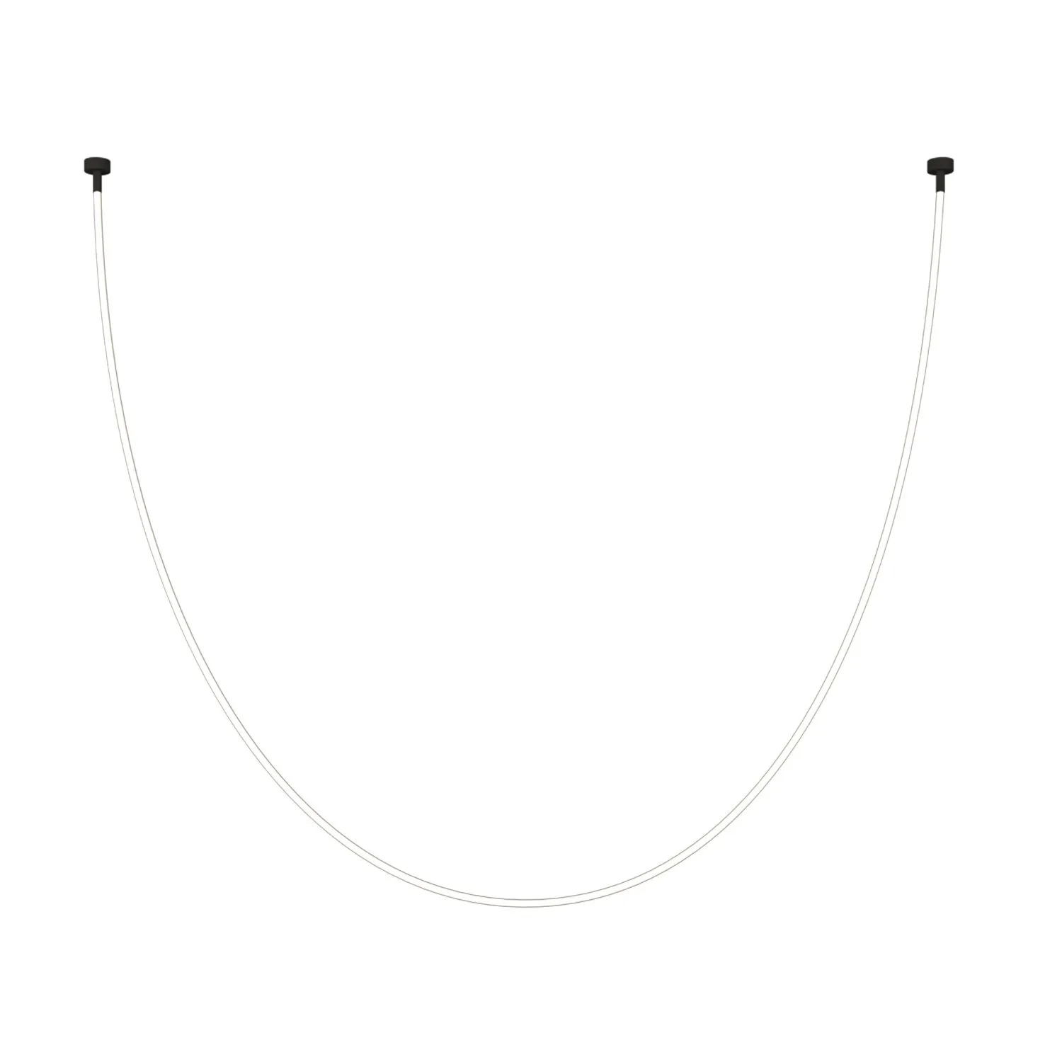 Lampa wisząca SNAKE LED wąż ledowy czarna 300 cm - obrazek 17