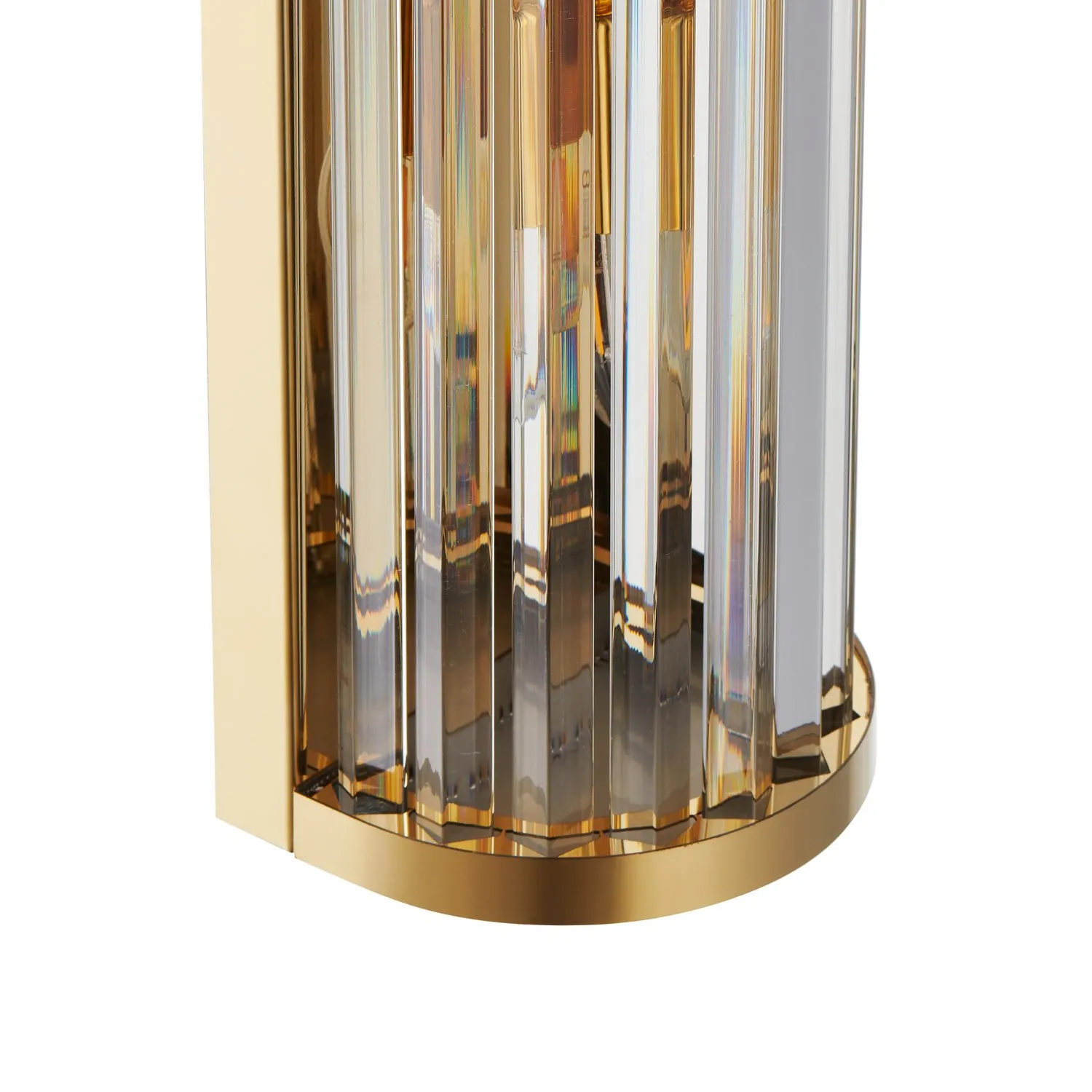 Lampa ścienna EXELLENT kryształowa złota 45 cm - obrazek 7