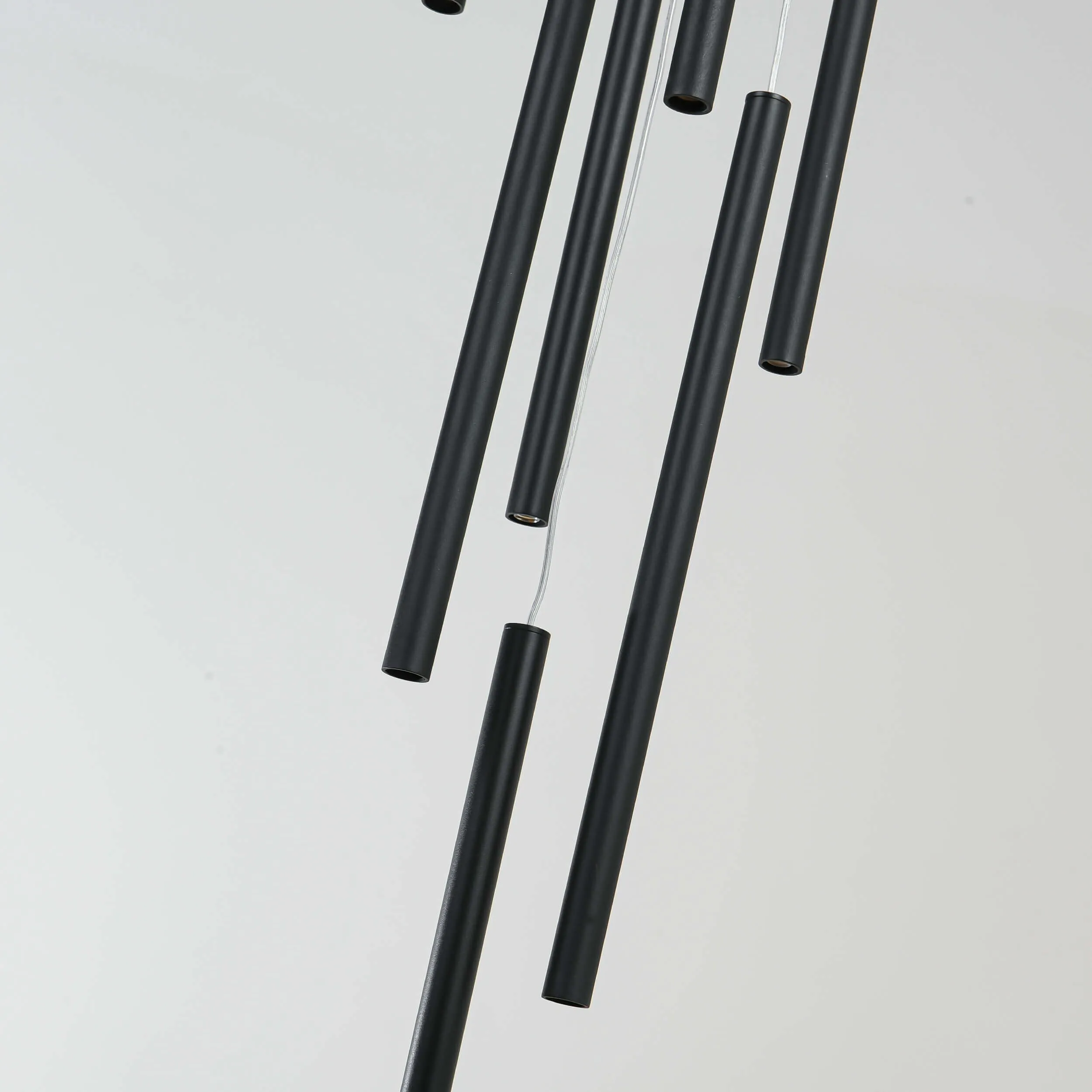Lampa wisząca Lungo 7 czarna 7xG9 - obrazek 11