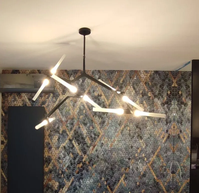 Lampa wisząca STICKS-10 czarna - obrazek 14