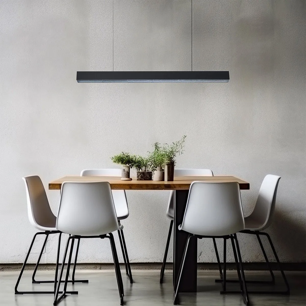 Lampa wisząca Mira L czarna Tuya LED CCT - obrazek 3