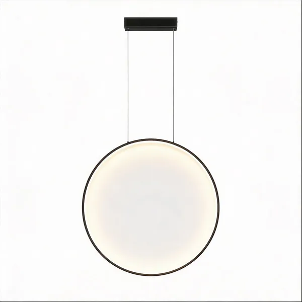 Lampa wisząca Mirror S czarna IP44 LED CCT