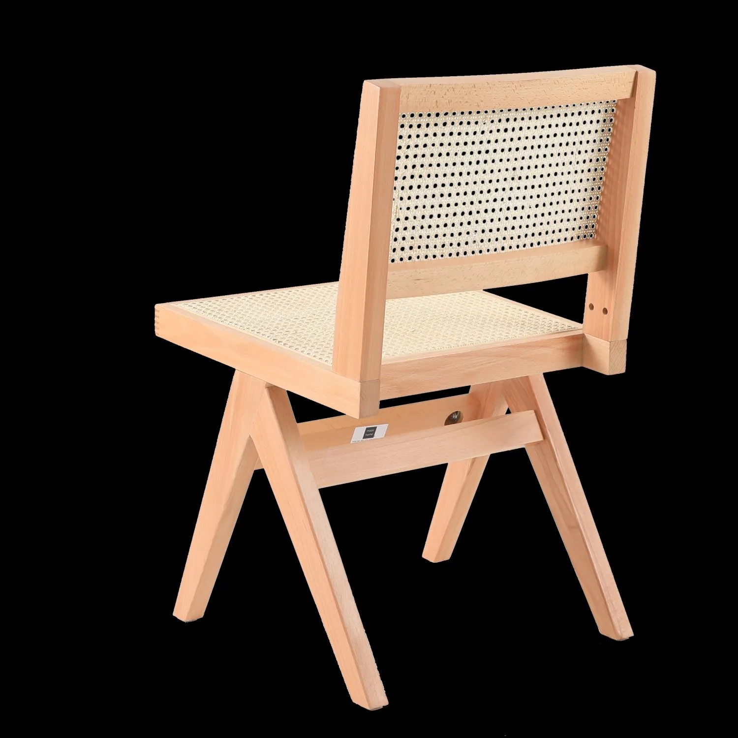 Krzesło BOHO bukowe w kolorze naturalnym - obrazek 8