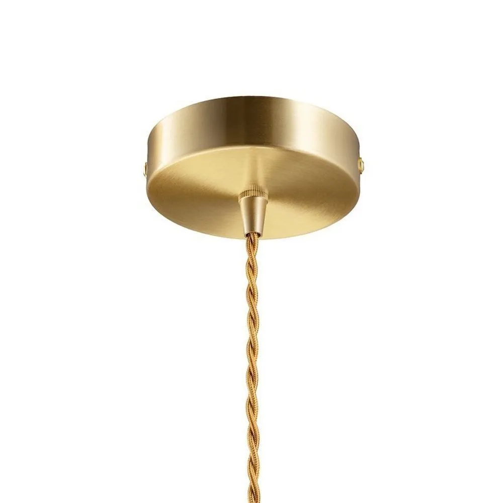 Lampa wisząca JUPITER złota 30 cm - obrazek 11