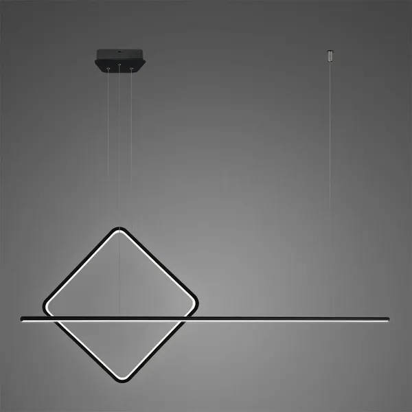 Lampa wisząca Linea No.4 A 40cm czarna 4k