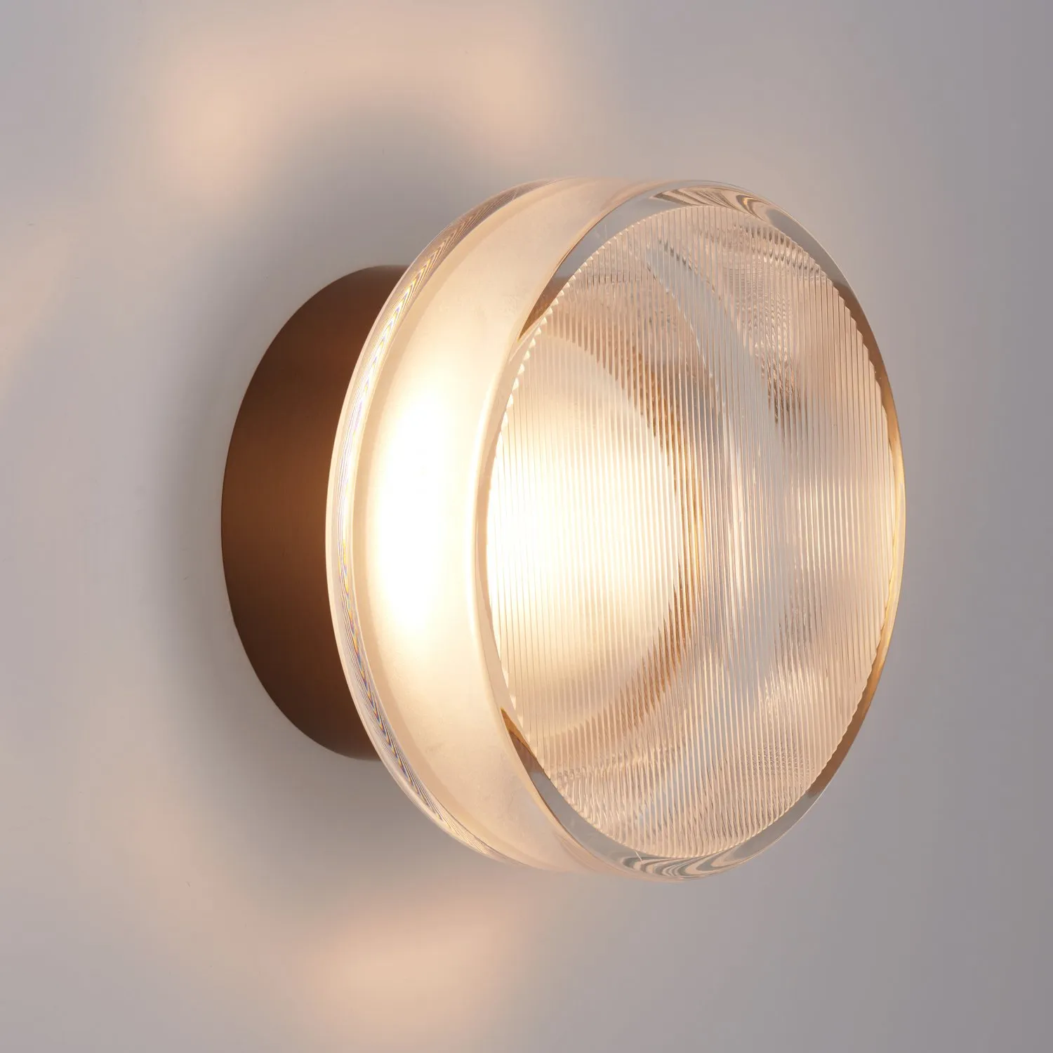 Lampa ścienna CARMELLO 13,5 cm złota - obrazek 3