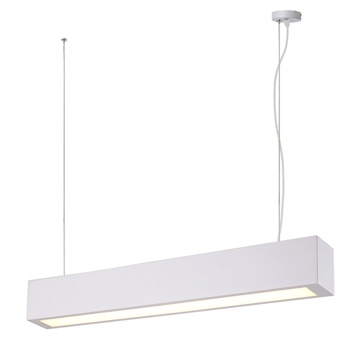 Lampa wisząca Ibros biała 18W IP20 LED CCT