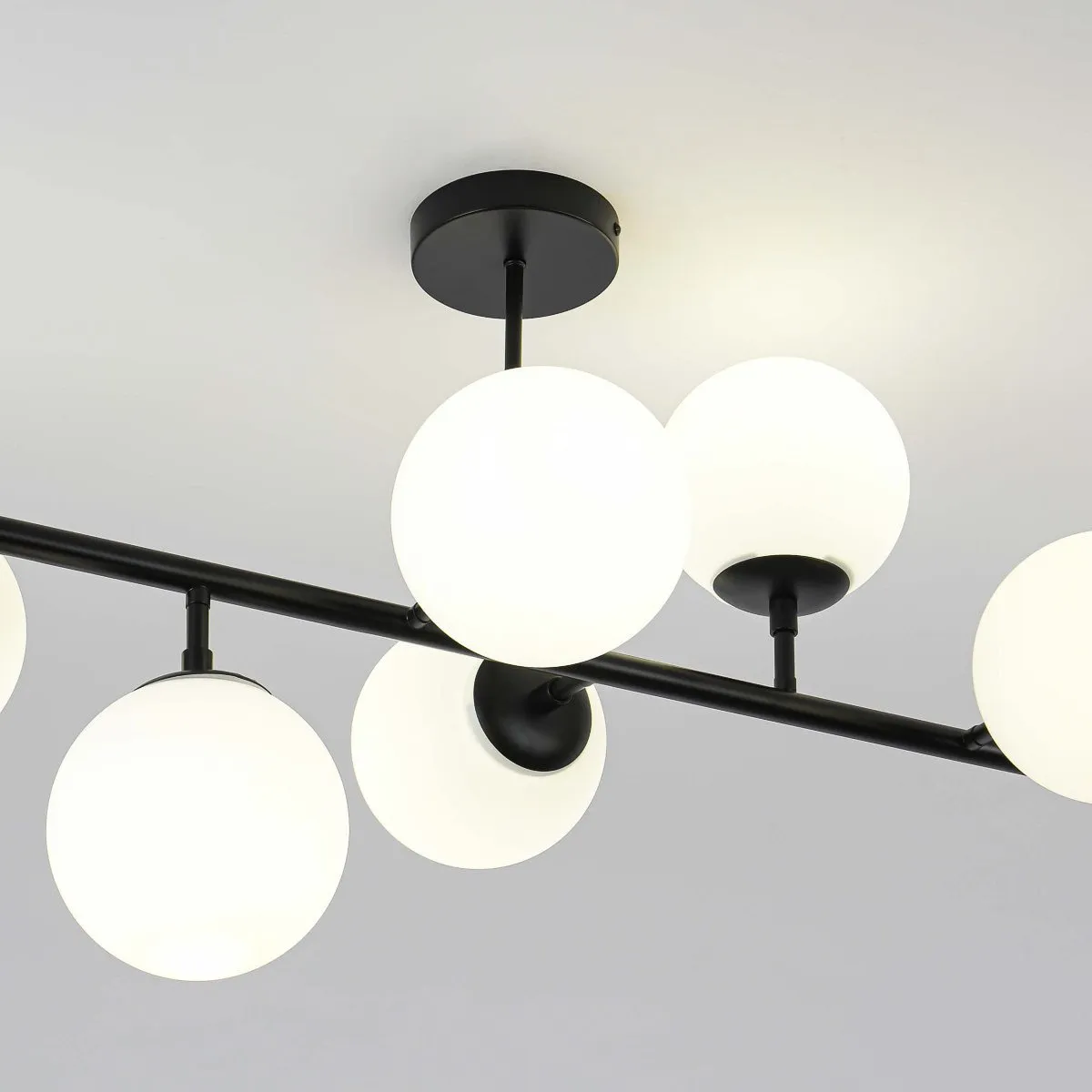 Lampa wisząca Dorado czarna 8xE14 - obrazek 8