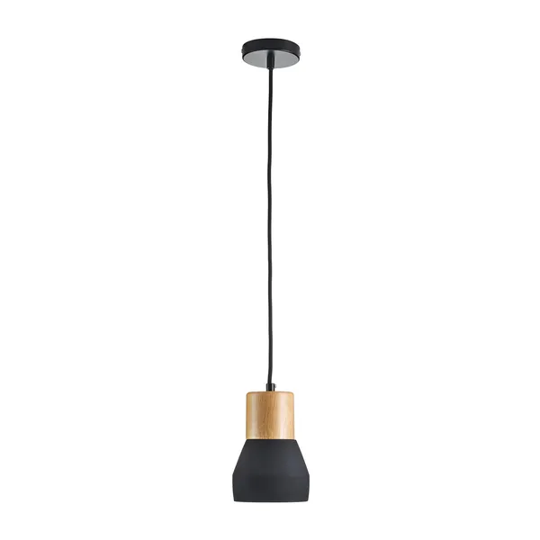 Lampa wisząca betonowa czarna 12 cm CONCRETE