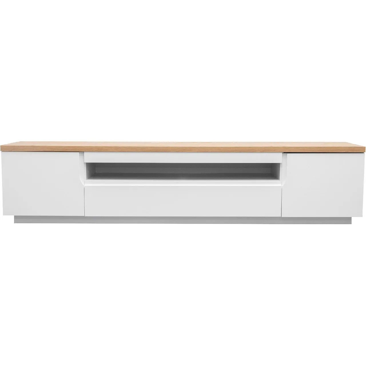 Komoda RTV ENO 200 biały / dąb artisan - obrazek 3