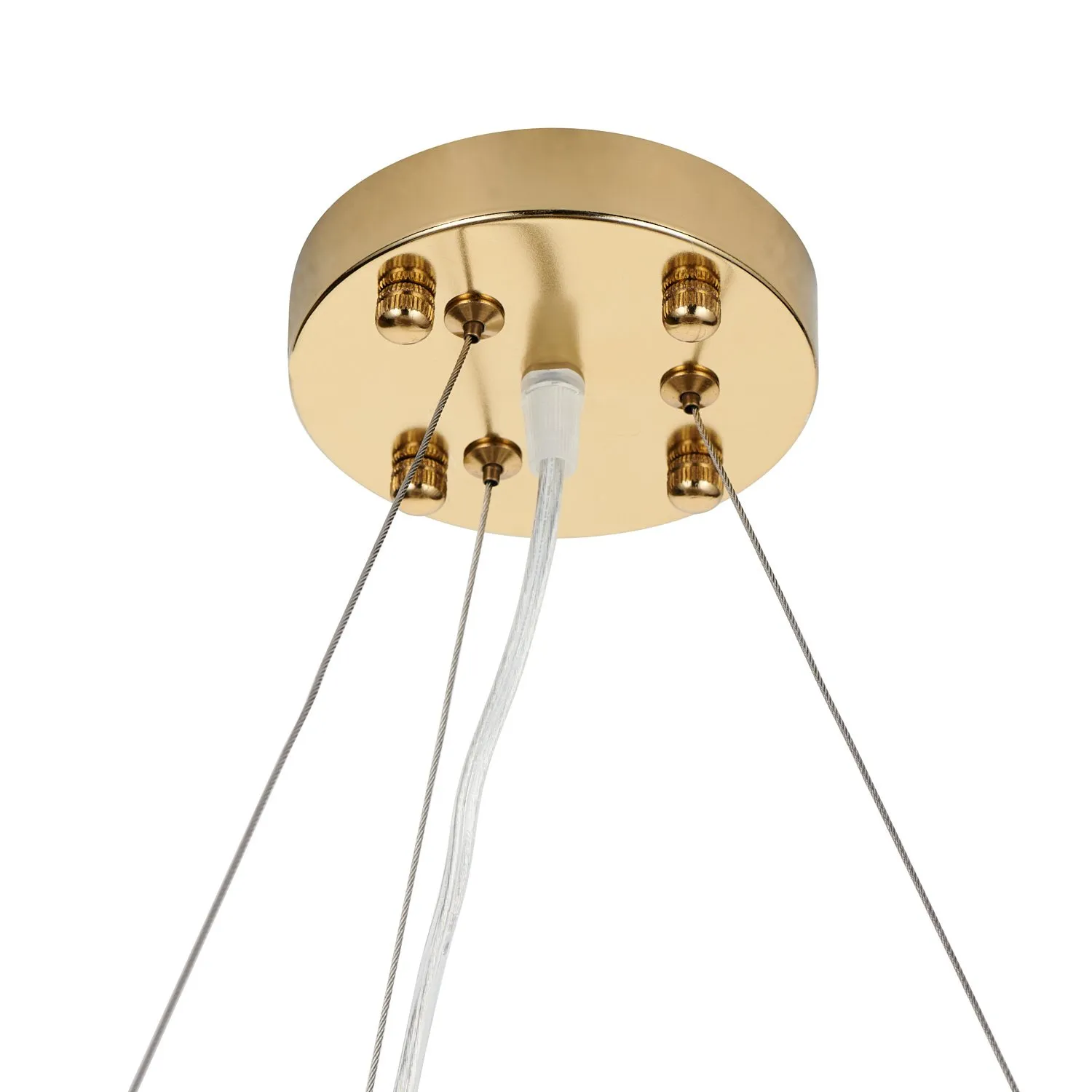 Lampa wisząca BOTANIKA 100 cm - złota, G9, regulowana, designerska - obrazek 18