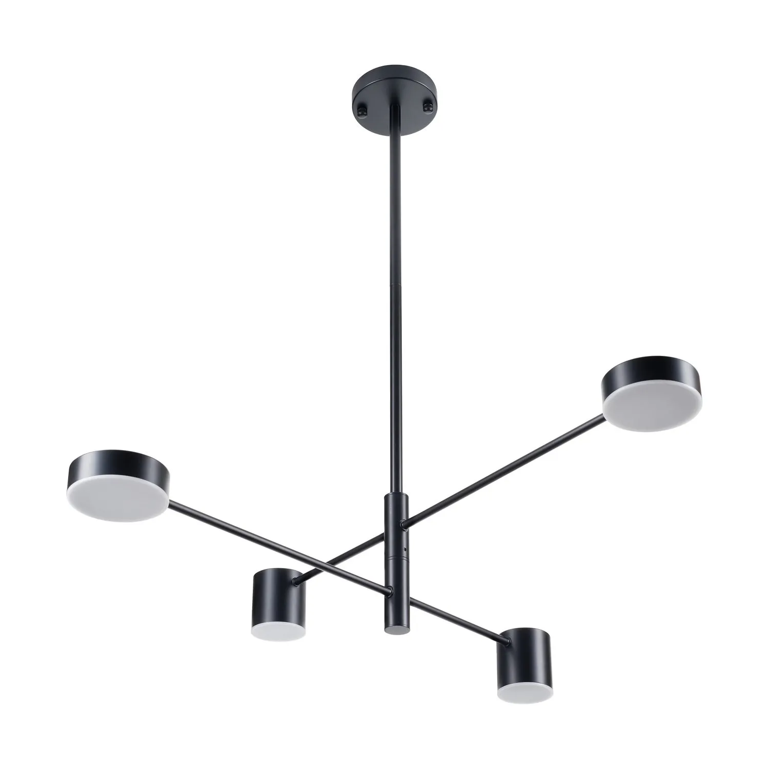 Lampa wisząca CLEX - 4P LED czarna 100 cm - obrazek 3