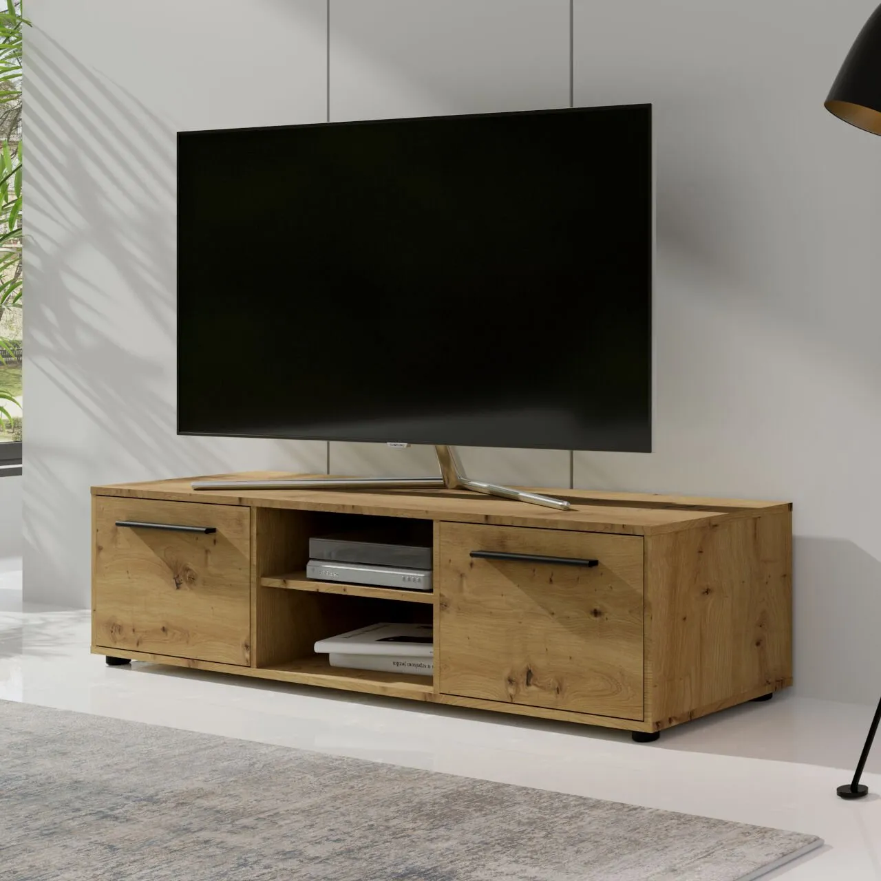 Komoda RTV MAXIS 09 dąb artisan - obrazek 5