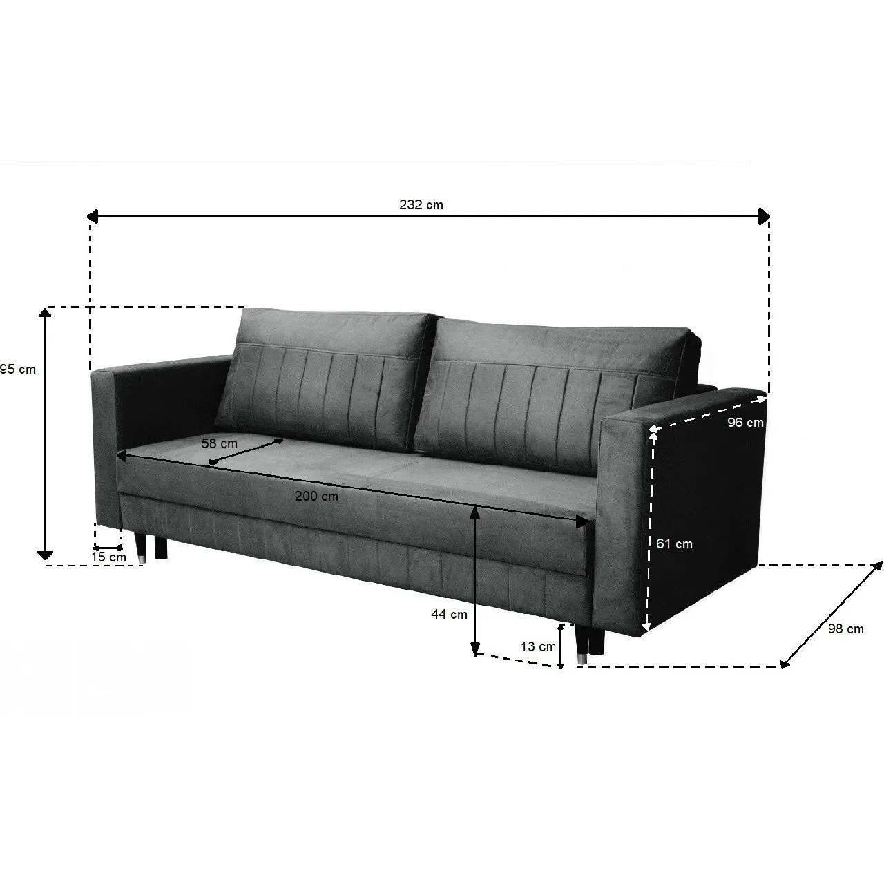 Sofa TENA manila 16 - obrazek 4