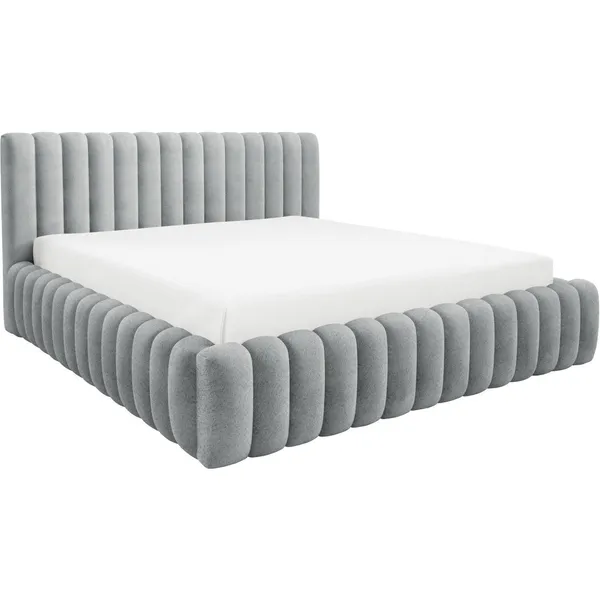 Łóżko tapicerowane ERFOLG 200x200 coral 75